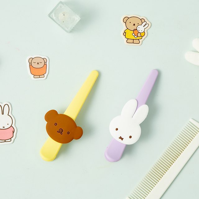 韓國 MIFFY - 米菲大髮夾兩件組