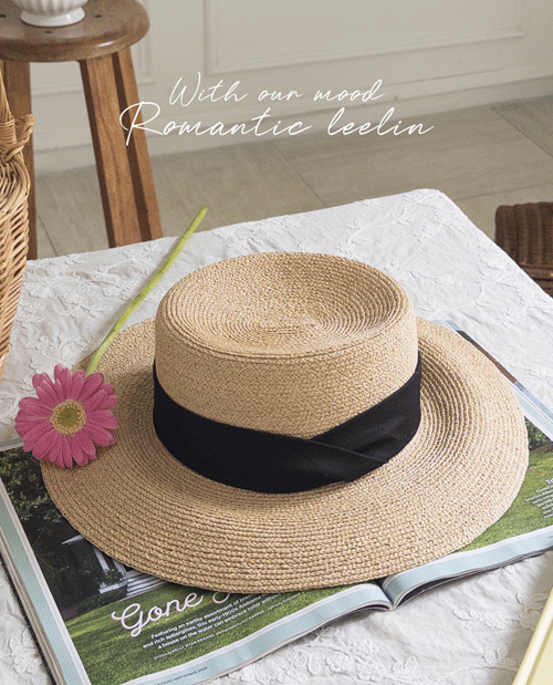 leelin - [[여름 휴양지 필수] 썬샤인 활용 높은 배색포인트 라피아 햇]♡韓國女裝帽