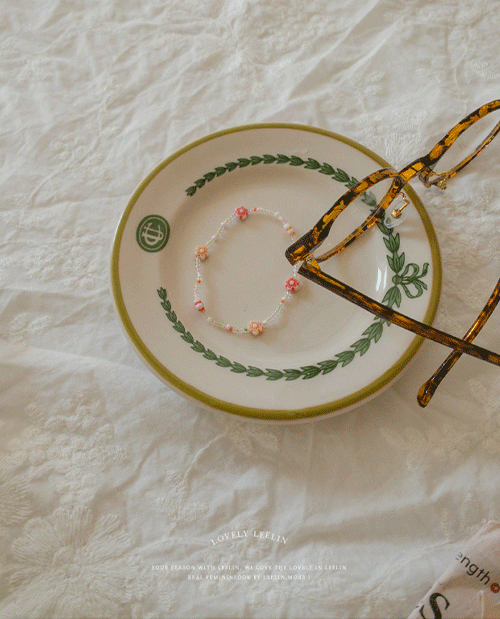 leelin - [모네 플라워 알록달록 비즈 팔찌]♡韓國女裝手鍊