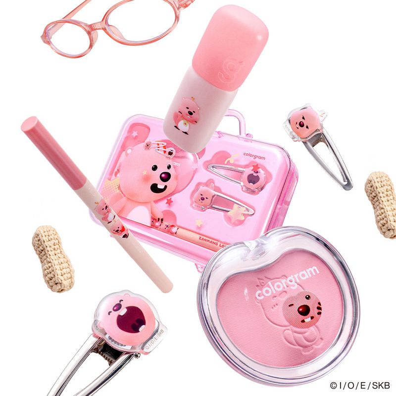 韓國 Olive Young 特別優惠套裝 - [ZANMANG LOOPY] colorgram Nudy Blur Tint Zanmang Set 