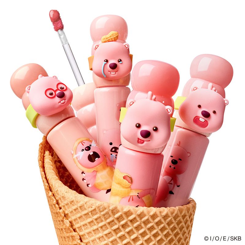 韓國 Olive Young 特別優惠套裝 - [ZANMANG LOOPY] cologram Fruity Glass Tint Milk (Zanmang Loopy Tint Ring) 