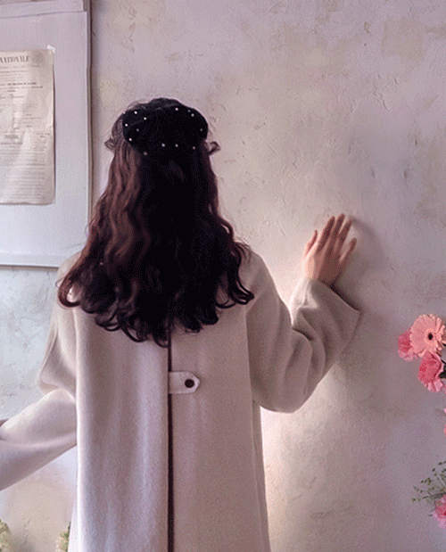 leelin - [[LABEL] 데이버튼 백포인트 럭스따숨 핸드메이드 코트 [size:F(5566)]]♡韓國女裝外套