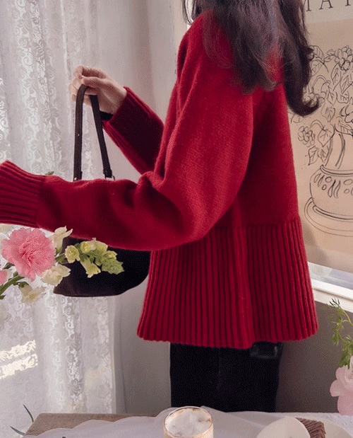 leelin - [[LABEL] 앤클래스 도톰유연한 따스미울 귀요미 에이라인 니트 [size:F(5566)]]♡韓國女裝上衣