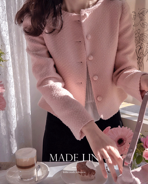 leelin - [[신상특가 9천원 할인]MADE LIN 리엔드 울사선 트위드 자켓[size:S,M]]♡韓國女裝外套