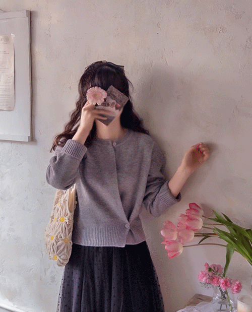 leelin - [엘사 봄파스텔 버튼랩 투웨이 가디건  [size:F(5566)]]♡韓國女裝外套