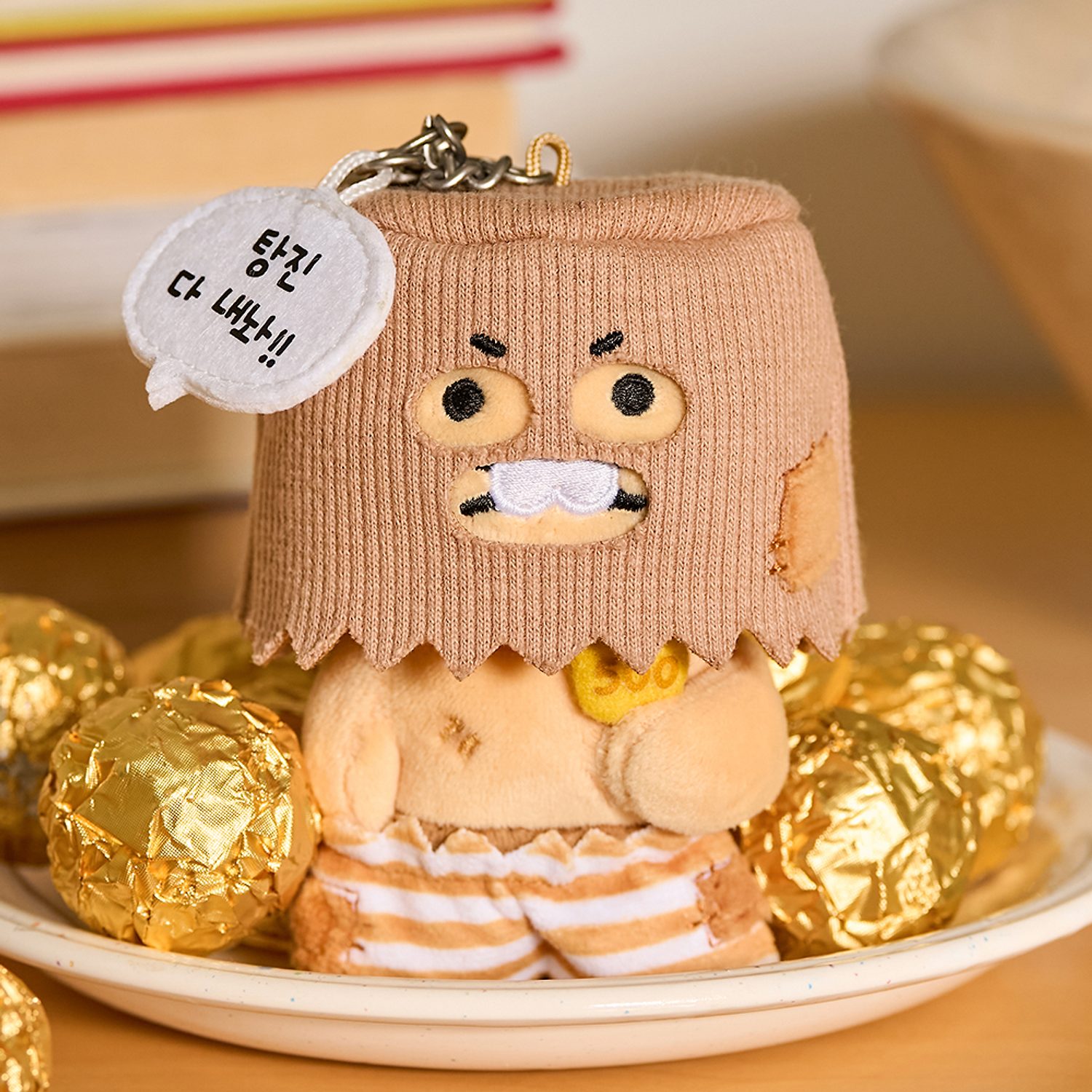 韓國 Kakao Friends Dodukchun 停止浪費公仔鑰匙圈－春植