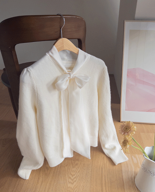 leelin - [레비인 러블리 페미닌 무드 타이 가디건 [size:F(5566)]]♡韓國女裝上衣