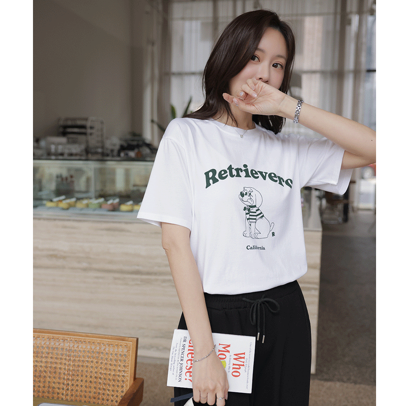 clicknfunny - 클릭앤퍼니 - 뷰닛모달 프린팅티셔츠♡韓國女裝上衣