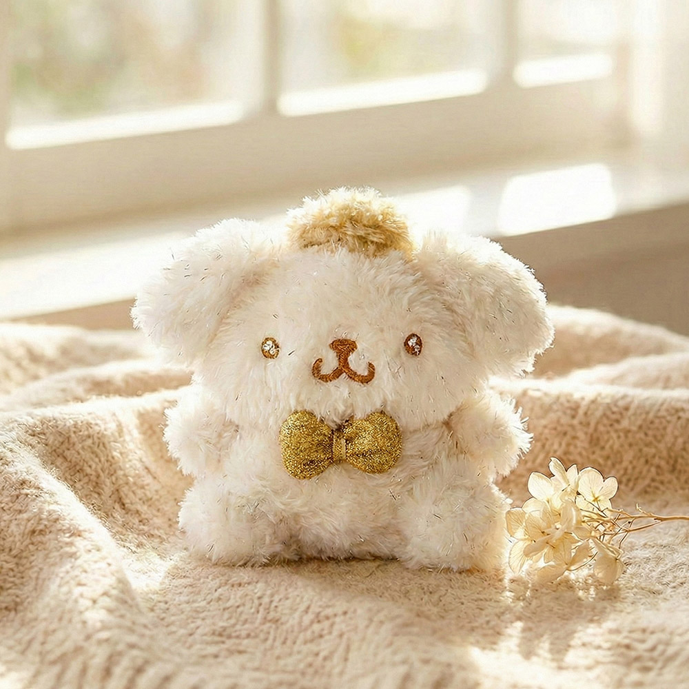 韓國 SANRIO - 閃金布甸狗掛飾