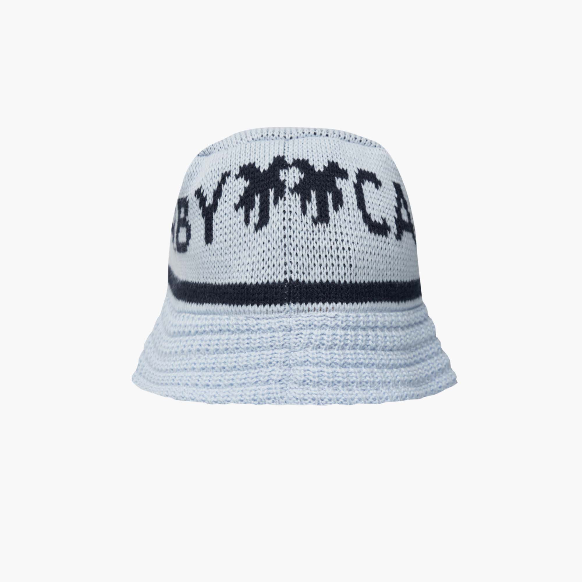 ★2023SS新作★CALL ME BABY★Baby Jacquard Knit Bucket Baby Jacquard Knit Bucket _ Navy - CALL ME BABY | 60