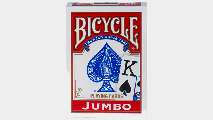 Bicycle Jumbo Index (Red) Playing Cards