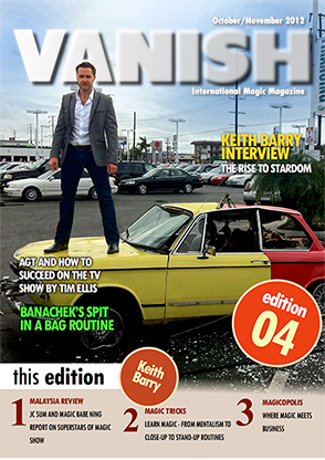 VANISH 雜誌 2012年10/11月號 - Keith Barry 電子書下載