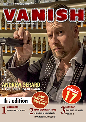VANISH 雜誌 2014年12月/2015年1月 - Andrew Gerard 電子書下載