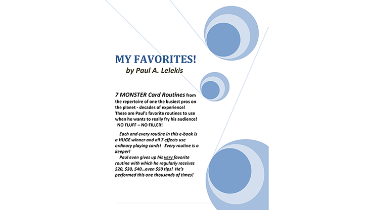 Paul A. Lelekis 的《我的最愛！》電子書下載