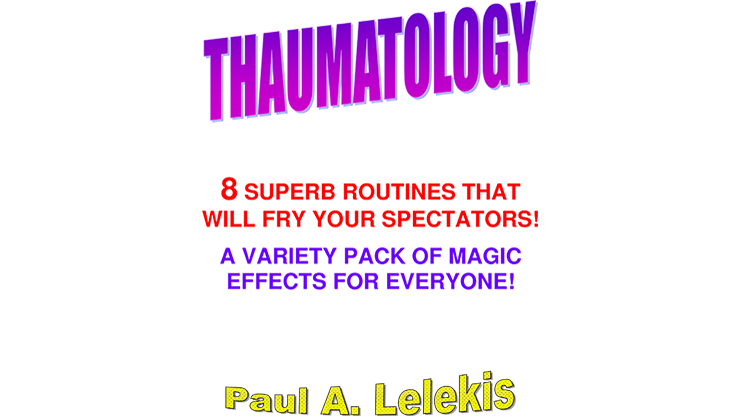 THAUMATOLOGY 保羅·A·勒勒基斯 電子書 下載