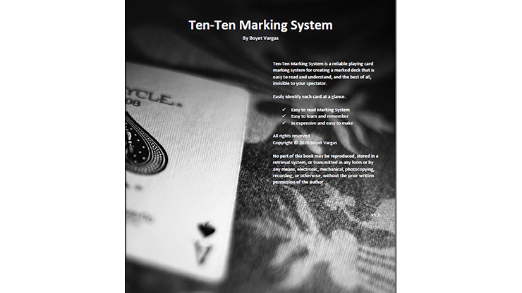 Boyet Vargas 的 Ten-ten 標記系統電子書下載