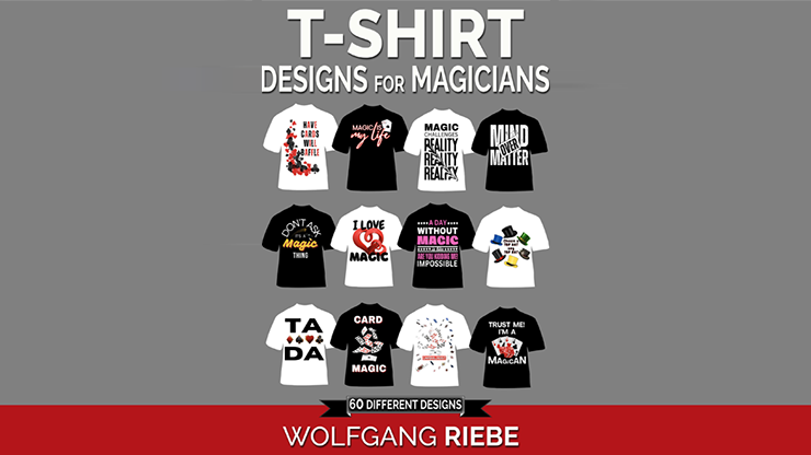 魔術師T恤設計電子書：Wolfgang Riebe 作品