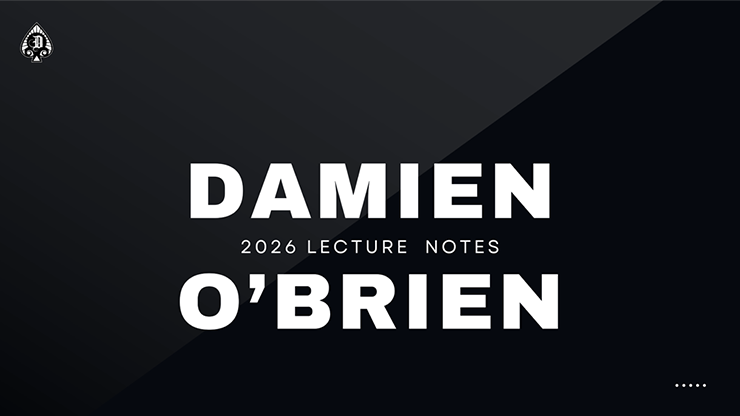 Damien 2026 講座筆記電子書下載