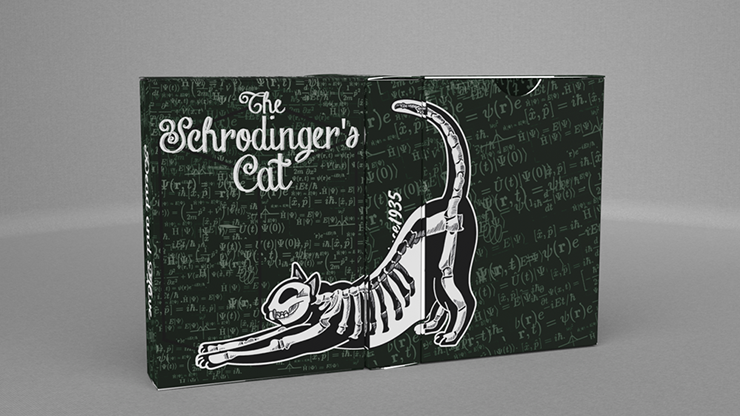 Schrodinger's Cat: Alive Green Edition Playing Cards